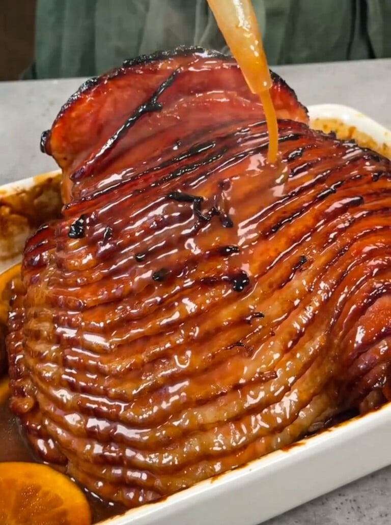 Orange Glazed Ham