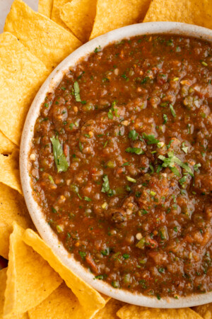 Salsa Chunks Restaurant Style Chunky Salsa - Toni's Recipes